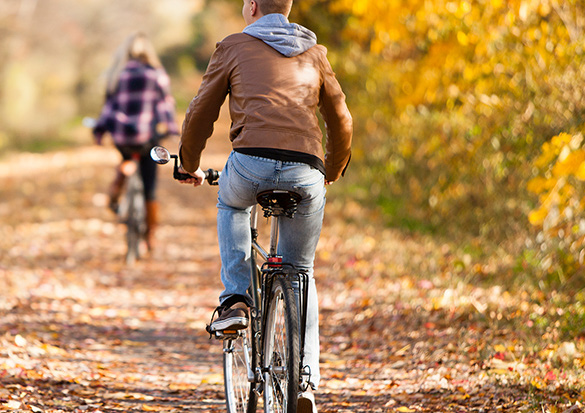 biking to stay healthy